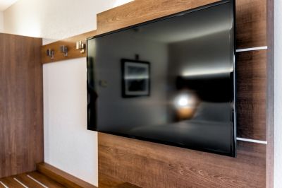Mounted TV in Living Room